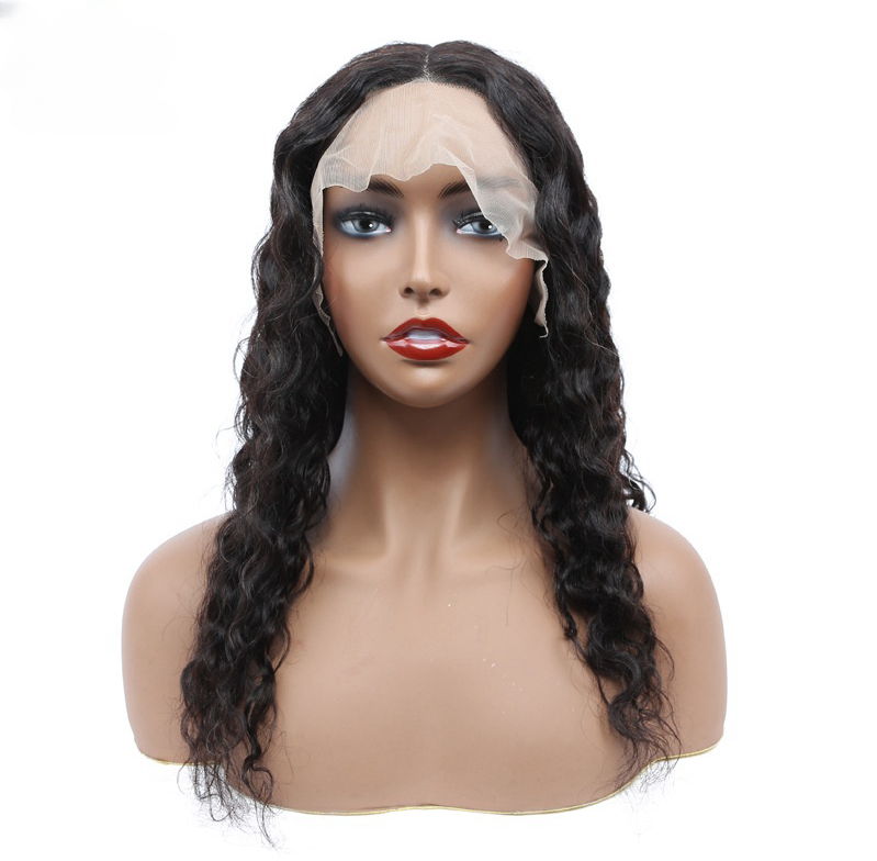 New Design Pre Plucked Glueless Full HD Human Hair Transparent Lace Front Wig for Black Women Raw Vietnamese Hair Wig