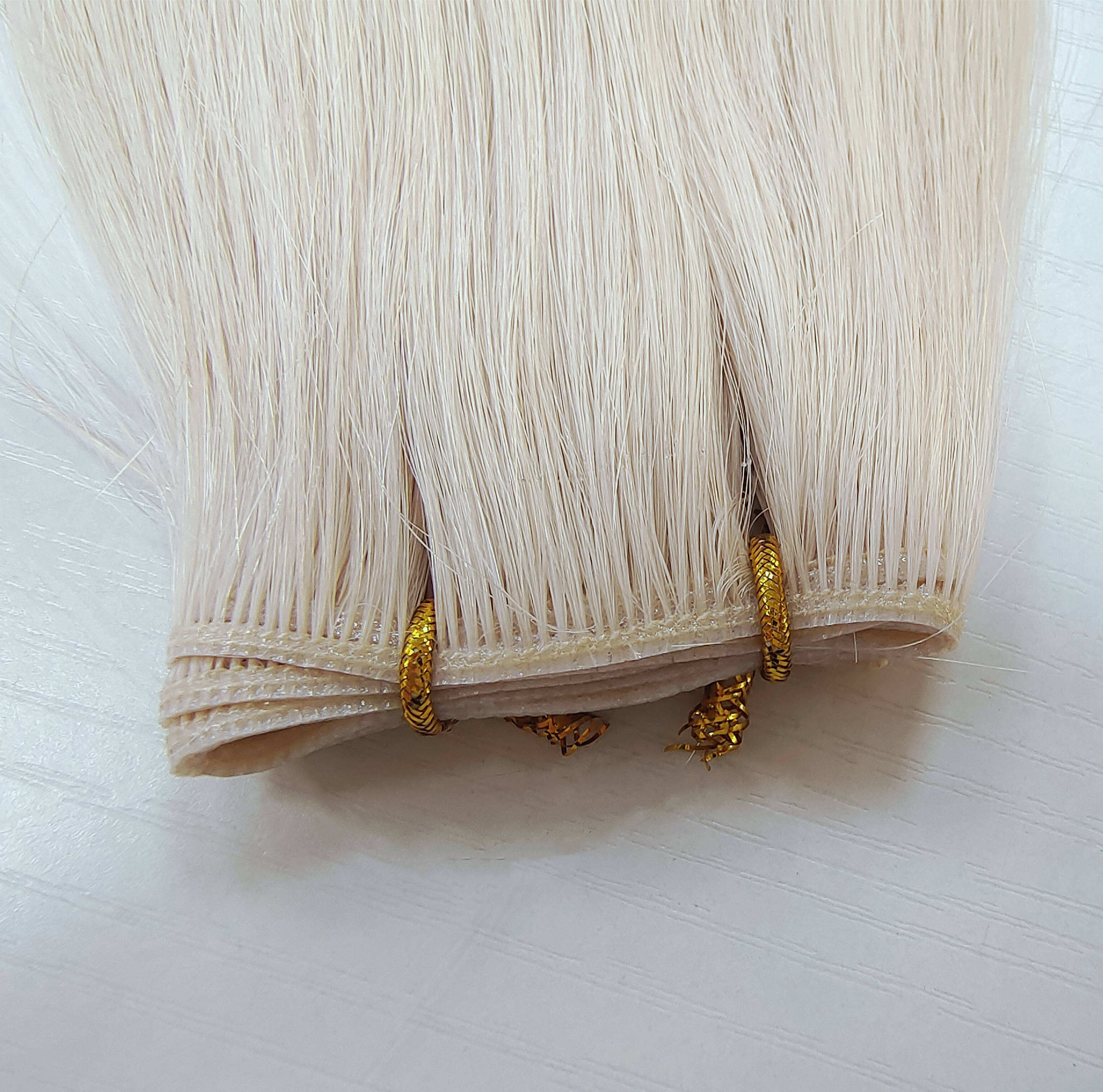 New hot sale double drawn virgin reday to ship genius weft invisible long tape pu weft human hair wefts