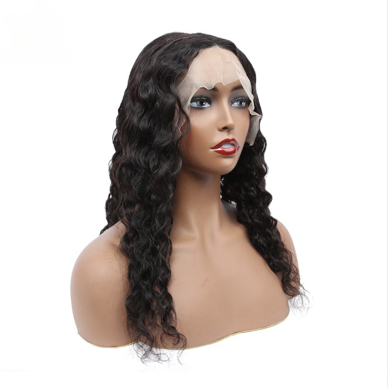 New Design Pre Plucked Glueless Full HD Human Hair Transparent Lace Front Wig for Black Women Raw Vietnamese Hair Wig