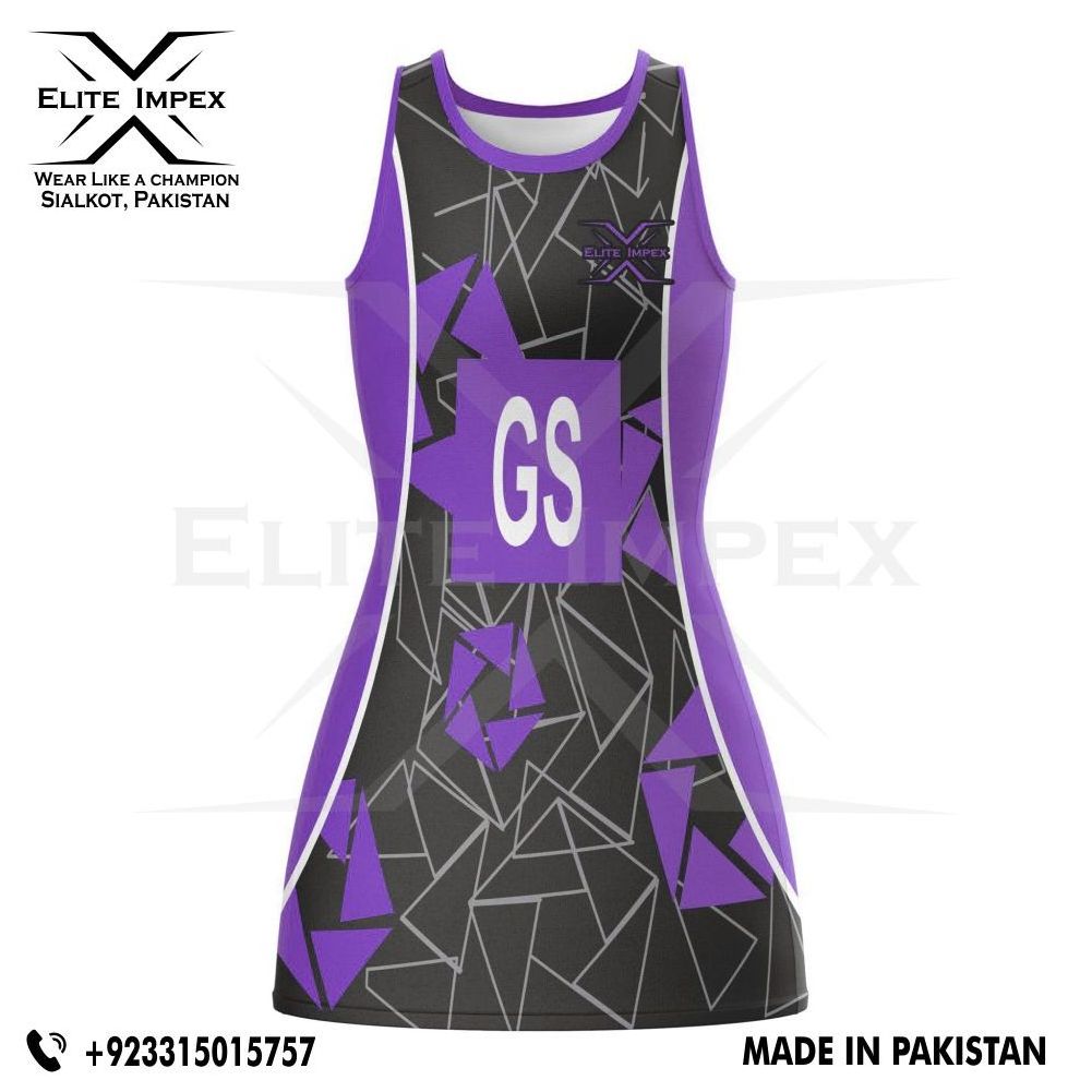 Wholesale Custom Made Professional Quality Sublimation Netball Dress Best Wholesale Price Netball Uniform With Bibs