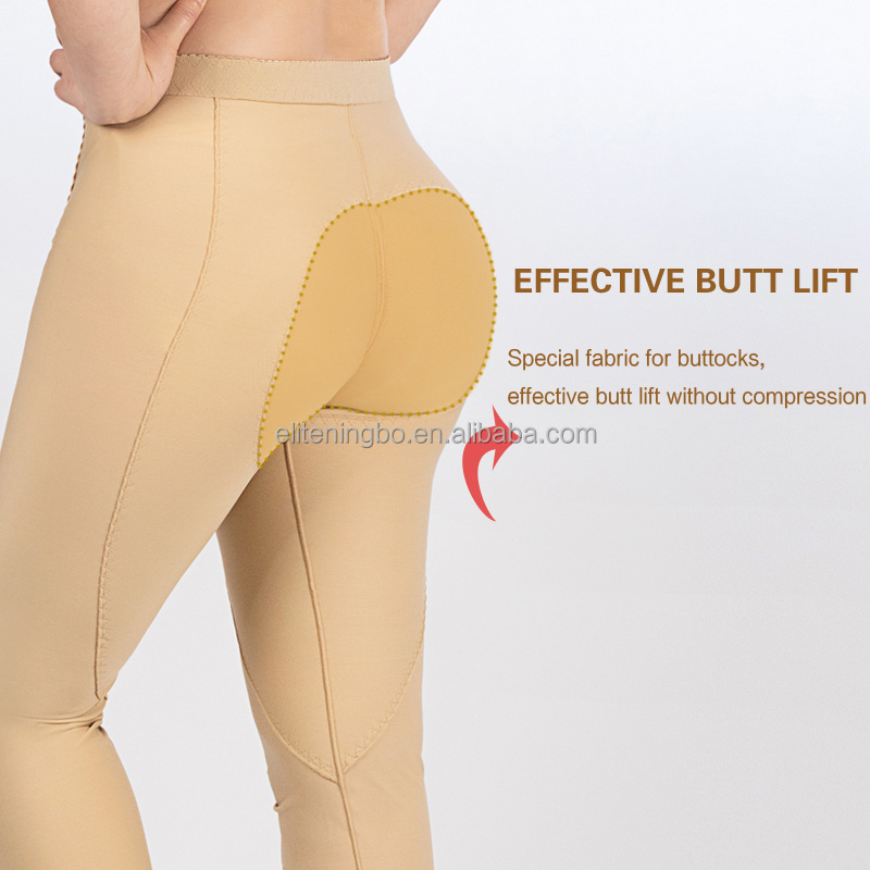 Women low Waist Compression Fajas Liposuction Post Surgical Surgery Garments Shapewear Pants