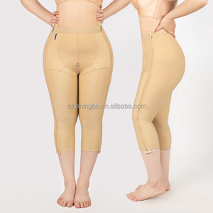 High Compression Liposuction After Op Surgery low waist side zipper Legging Shaper Shapewear Pant Post Surgical Garments For Wo