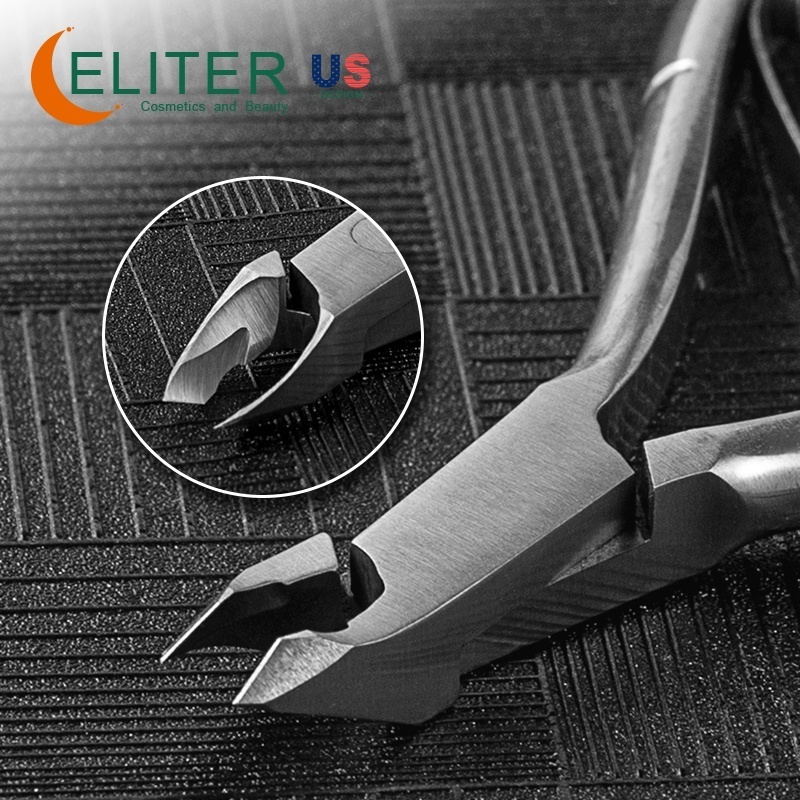 Eliter Hot Sale In Stock Duty Nail And Cuticle Nipper Nail Nippers Kit Low Custom Nail Nipper Sharpening