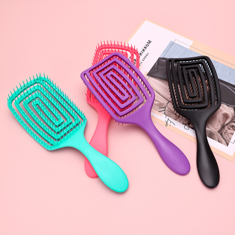 Professional Scalp Massage Hairdressing Brush Cyclotron Comb for Salon Styling and Hair Care