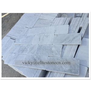 elite stone Tumbled Travertine Brick Strip Small Tiles for Outdoor Ivory Travertine