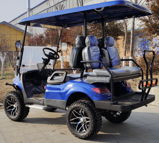 Shining electric lithium garden utility vehicles New Designed golf buggy for sale