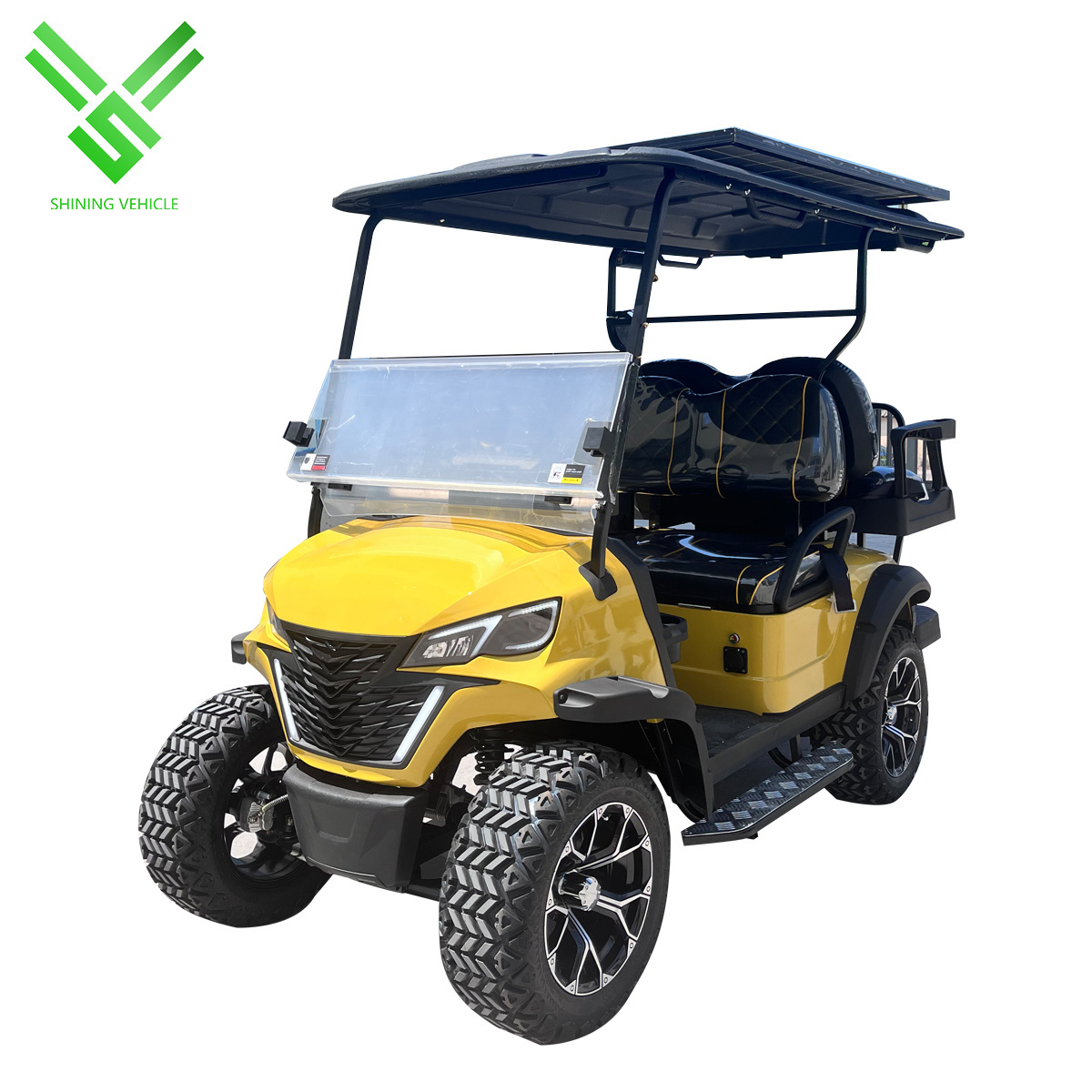 Cheap Hotel Golf Buggies Chinese 4+2 6 Seater Golf Cart With AC Motor