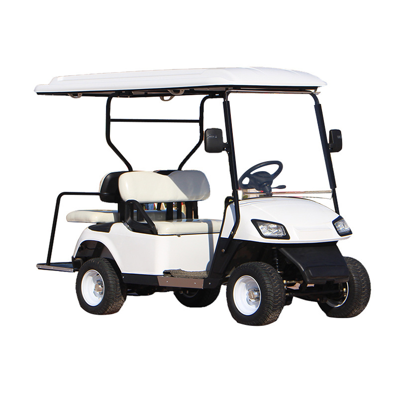 Four wheel small electric car 4 2+2 seater golf cart with CE certificate