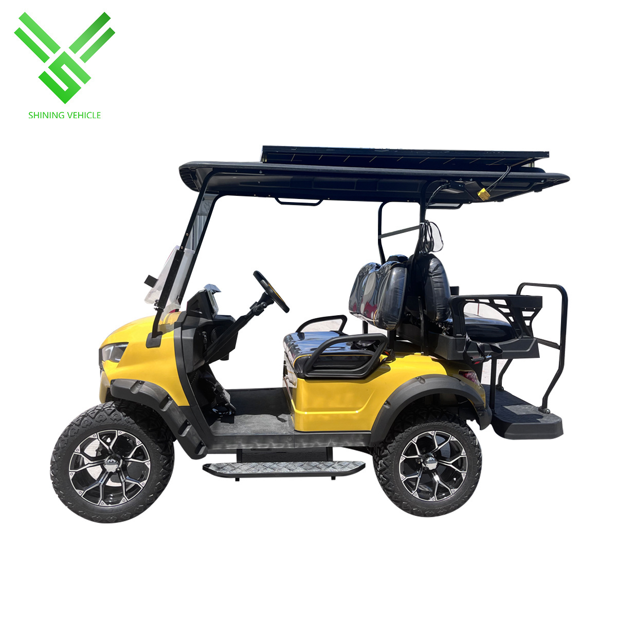 Cheap Hotel Golf Buggies Chinese 4+2 6 Seater Golf Cart With AC Motor