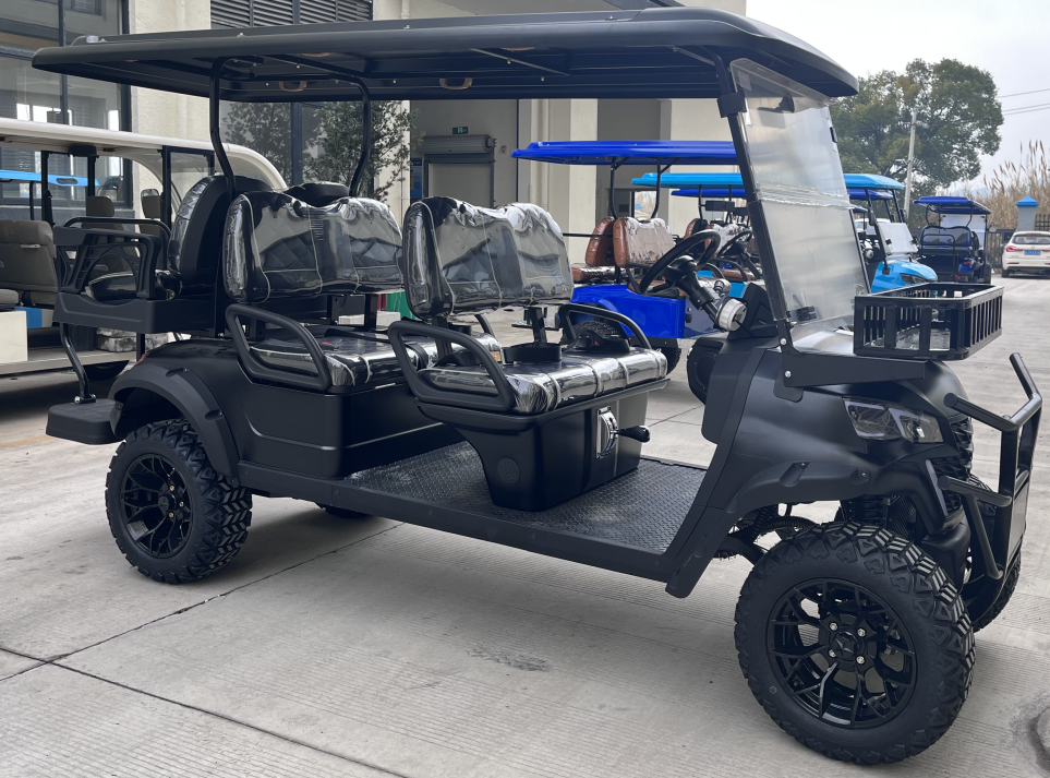 6 seater golf carts gas golf buggy 6-seater Personal Transport Vehicle Shuttle 6 zitter Golfkar