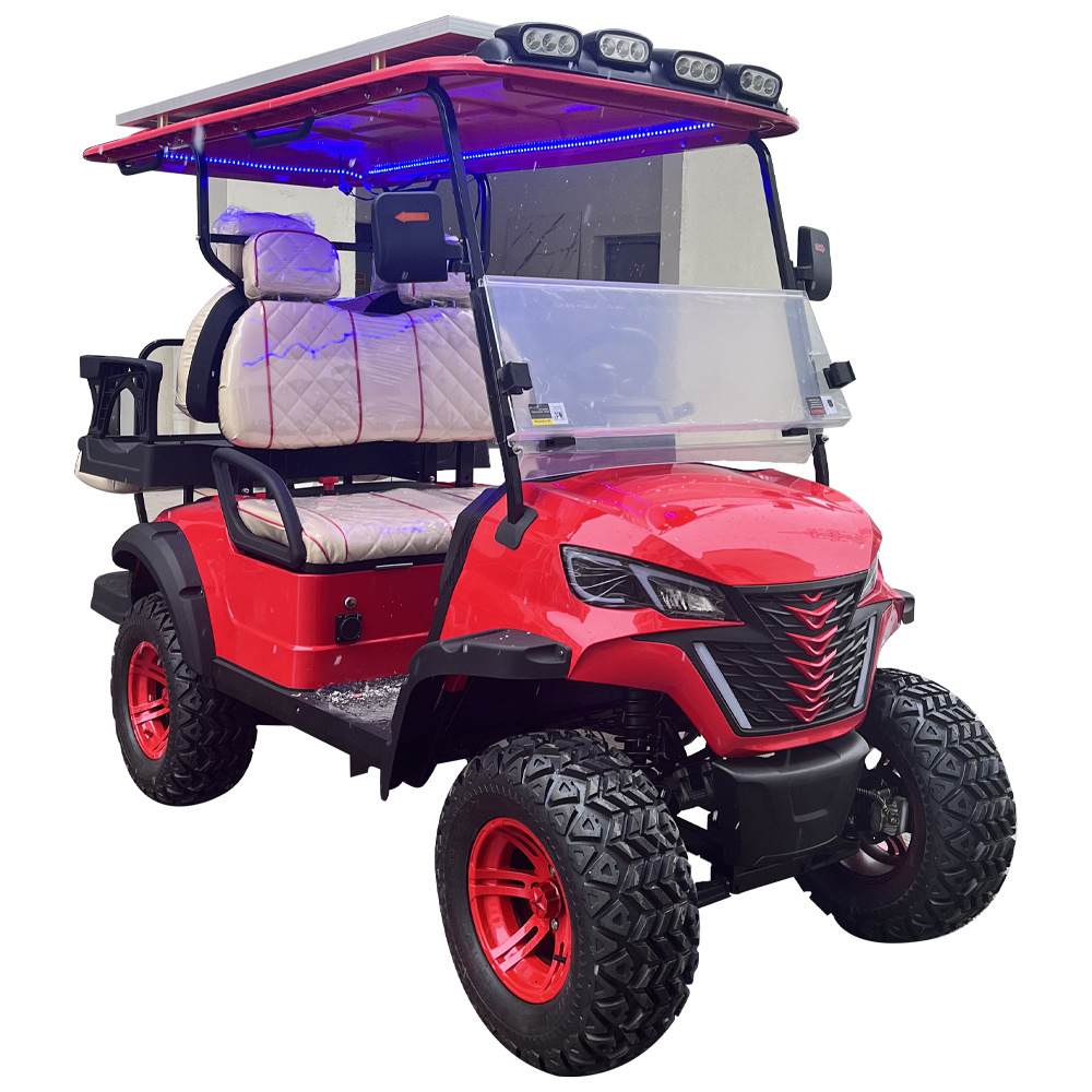 Shining electric garden utility vehicles New Designed golf buggy for sale electric golf car