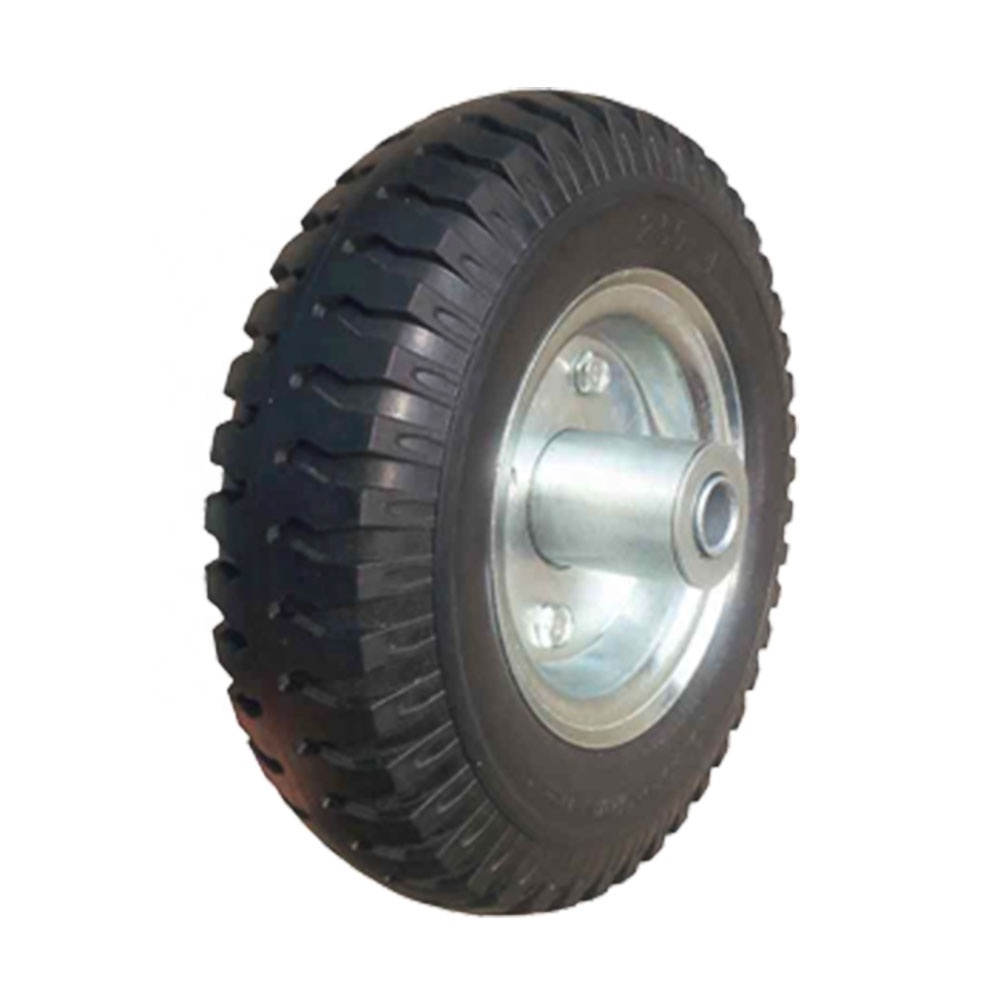 Made in Vietnam 8in Flat Free Replacement Utility General Purpose Pneumatic Tire with center hub