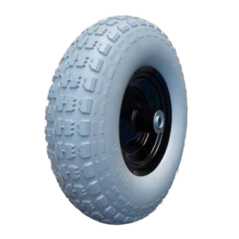 Customized Axle Diameter Flat Free Utility Tire Wheel, Wheelbarrow Tires for Wheelbarrows/Garden