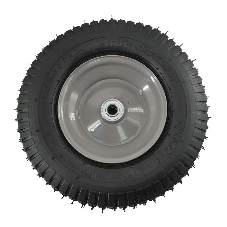 Multi-Purpose Wheelbarrow Transporting Material Handling Barrow Wheel Replacement Tire for Wheelbarrows and Utility Carts