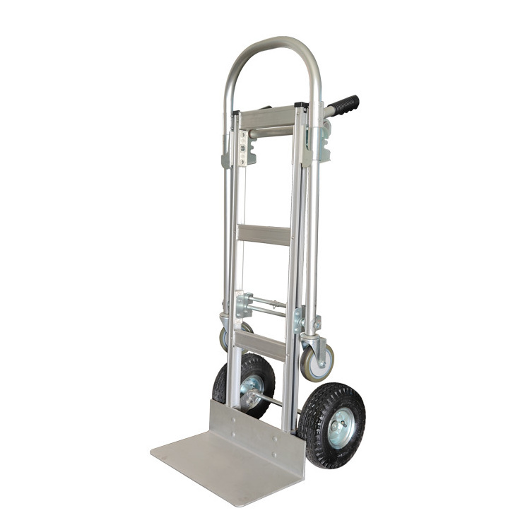 Steel Pneumatic Hand Truck Dolly, Hand Carts. Tires, Powder-Coat Finish