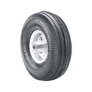 Made in Vietnam 250mm 10in 300-4 Wheel Pneumatic Replacement Tire Wheel for hand truck wagon utility cart trolley dolly