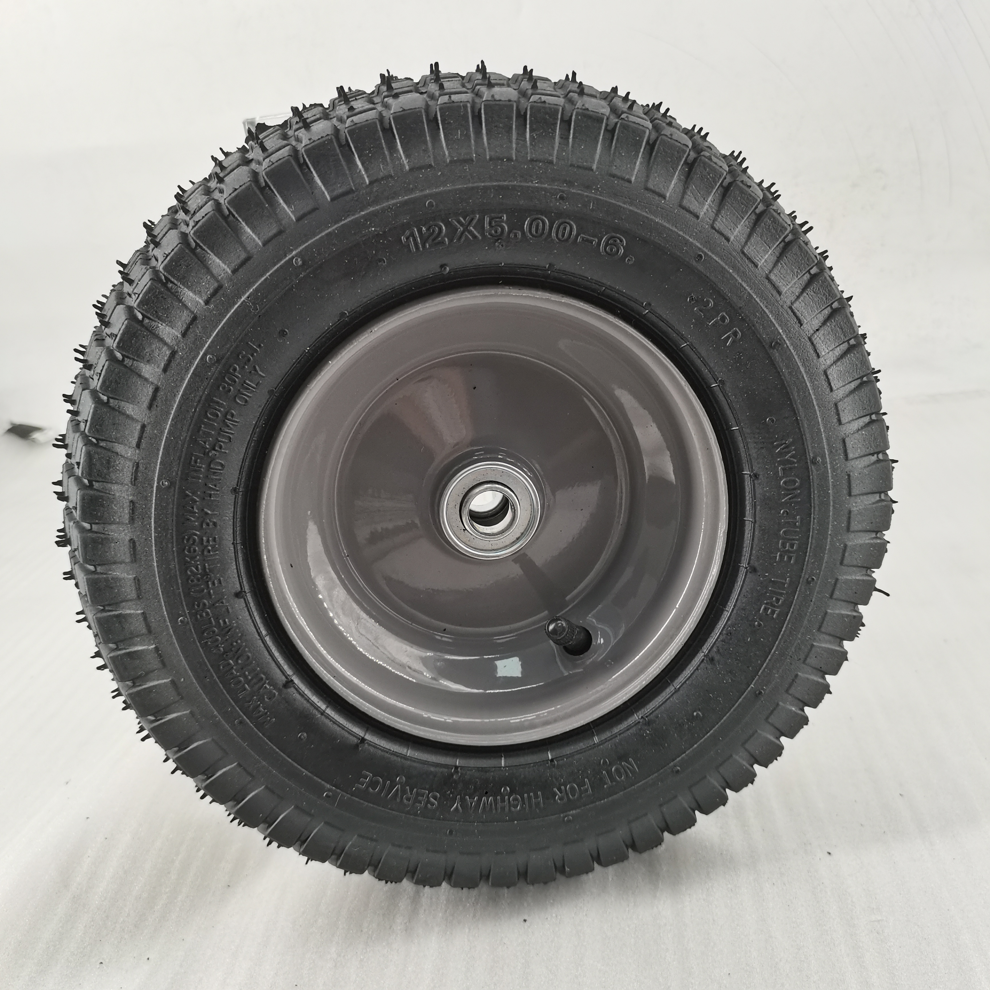 Multi-Purpose Wheelbarrow Transporting Material Handling Barrow Wheel Replacement Tire for Wheelbarrows and Utility Carts