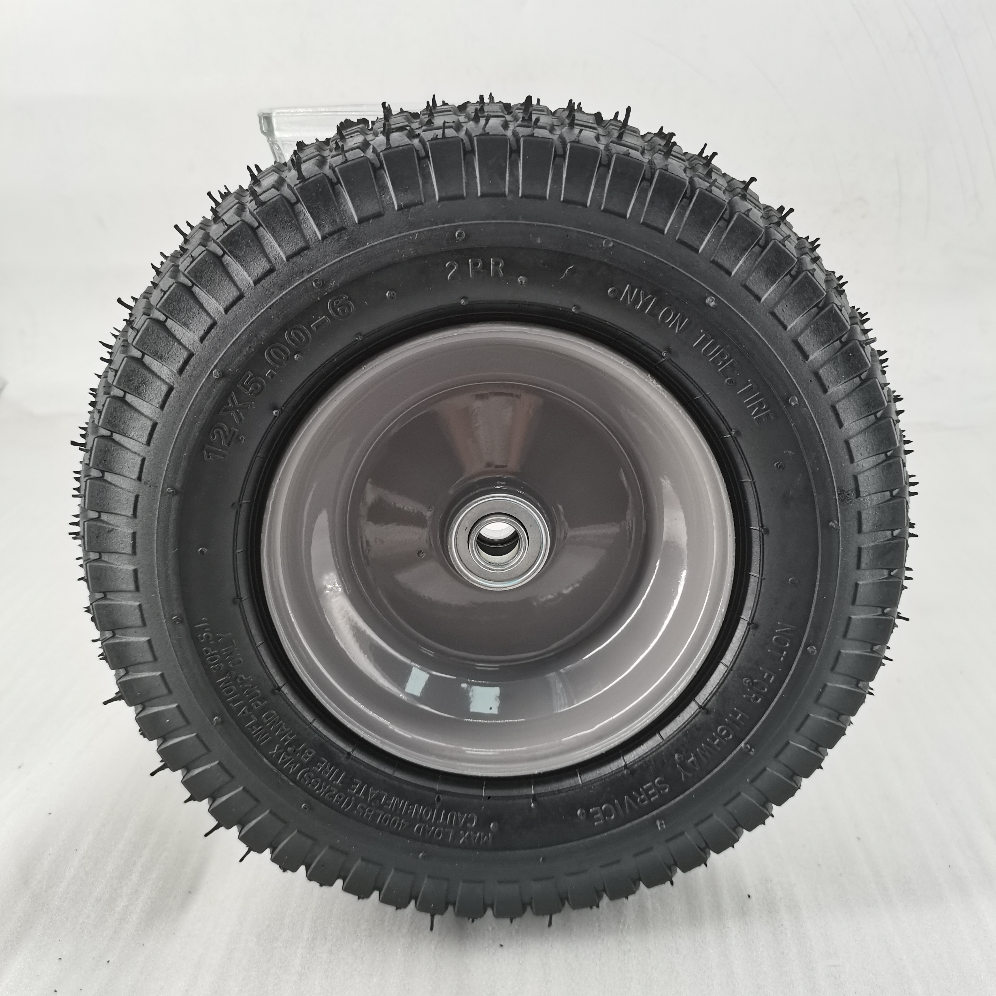 Multi-Purpose Wheelbarrow Transporting Material Handling Barrow Wheel Replacement Tire for Wheelbarrows and Utility Carts