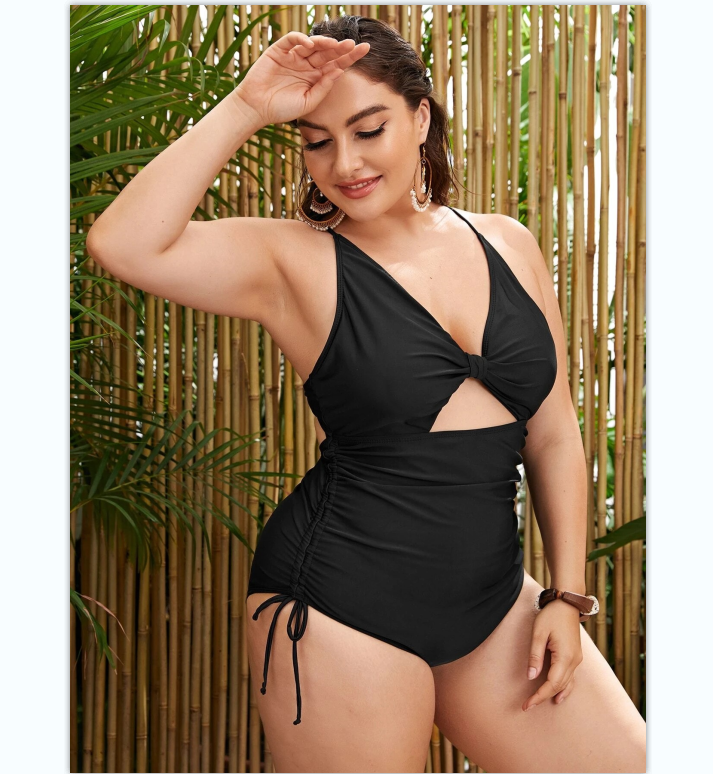 Wholesale New Ladies Swimsuit Two-piece Sexy Printed Bikini Set Large Size Split High Waist Women's Swimwear