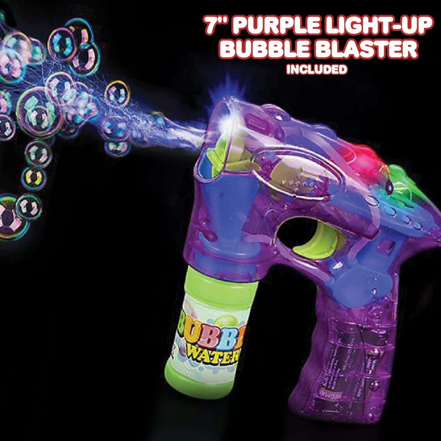 Hot Selling Electric LED Light Up Bubble Guns with Sound Summer Toy for Kid Play