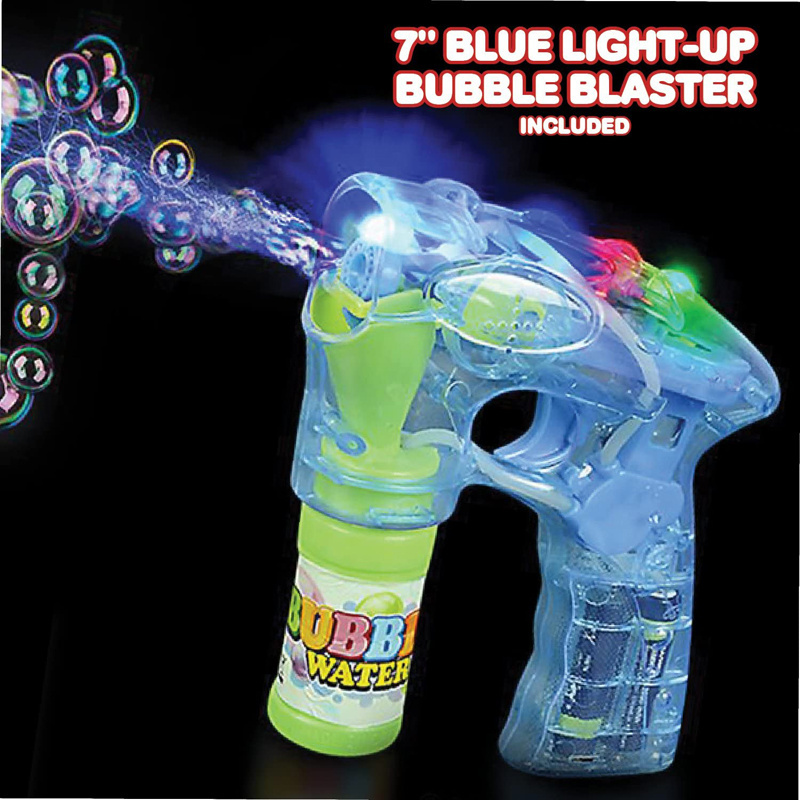 Hot Selling Electric LED Light Up Bubble Guns with Sound Summer Toy for Kid Play