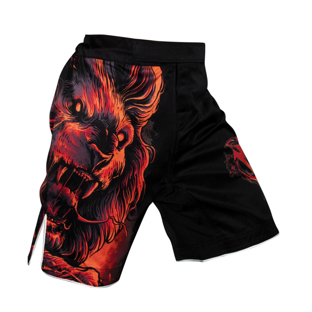 Customized Training Boxing Sublimated Fighting MMA Shorts 2023 / New Design Comfortable UFC Wrestling Wear MMA Shorts For Men