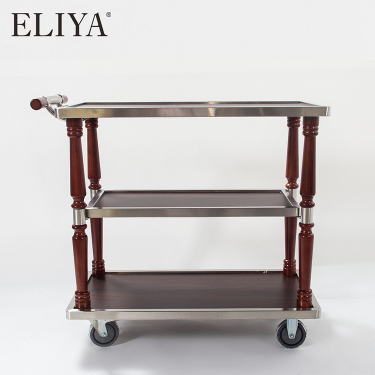 Luxury Hotel Laundry Trolley / Hotel Linen Trolley / Housekeeping Cart