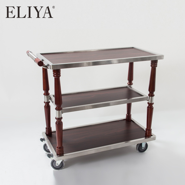 Luxury Hotel Laundry Trolley / Hotel Linen Trolley / Housekeeping Cart