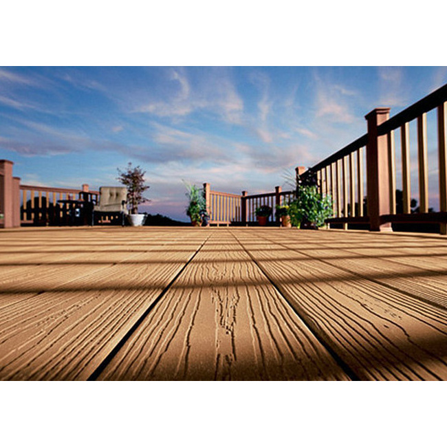 High Quality DIY Floor Wpc outdoor Wood Plastic Composite Wood Decking Outdoor For Decoration