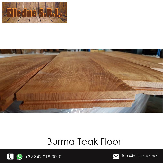 Genuine Exporter of Top Quality Teak Burma Hardwood Floor Solid Wood Floor