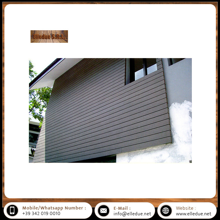 Superb Quality Exterior WPC Wall Cladding Outdoor Wood Plastic Composite Decoration Cladding