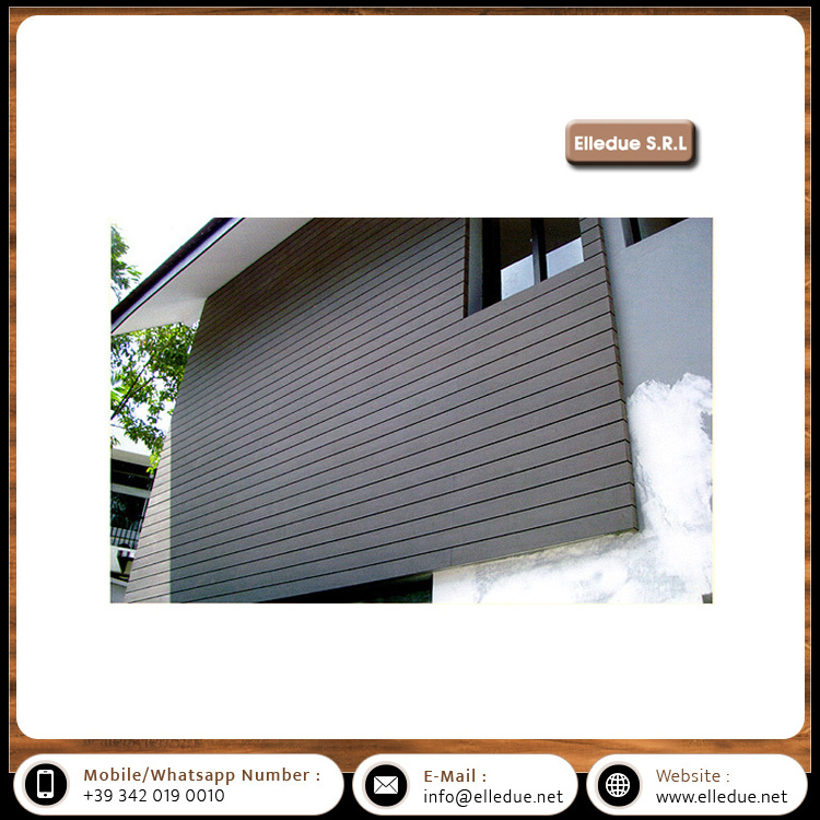 Wholesale Custom Size Exterior WPC Wall Cladding Siding WPC Wall Cladding WPC Wall Panels