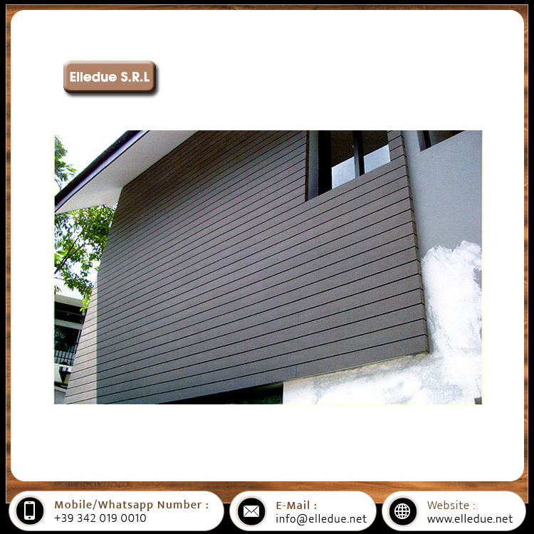 Superb Quality Exterior WPC Wall Cladding Outdoor Wood Plastic Composite Decoration Cladding