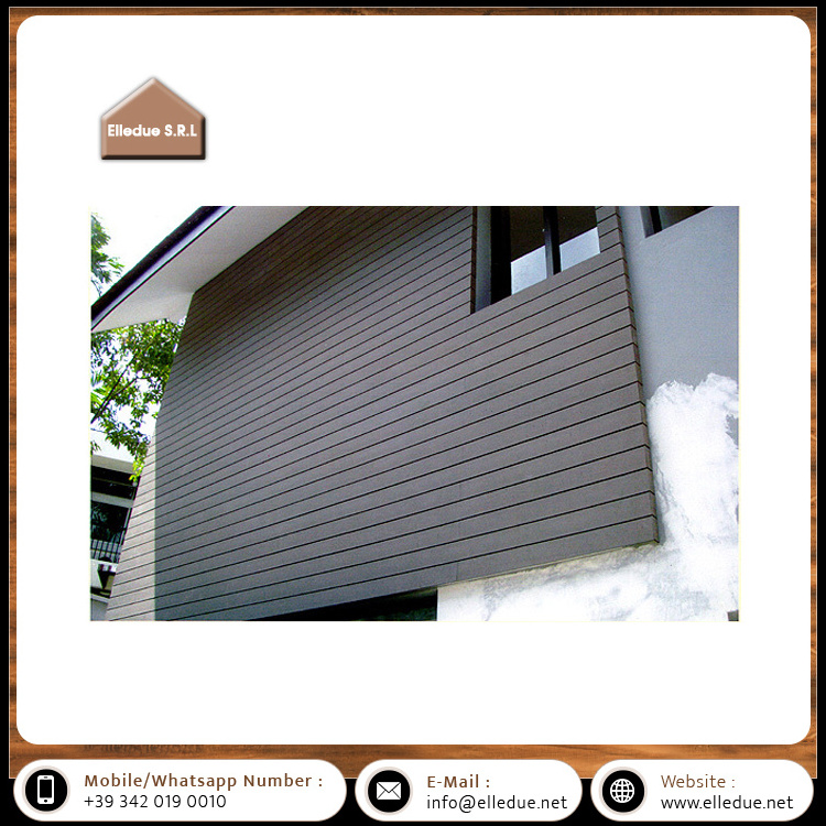 Wholesale Custom Size Exterior WPC Wall Cladding Siding WPC Wall Cladding WPC Wall Panels