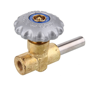 REGO C9464DA Cryogenic Gas High Pressure Cylinder Faucet Valves Gray Handwheel LNG Industrial Dewar Bottle Globe Valve Price