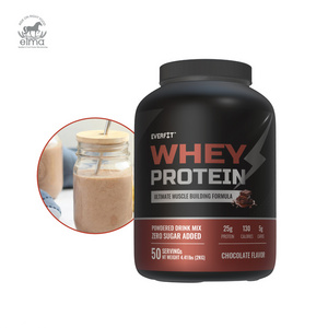 Private Label Protein Powder for Men Sport Supplement Dark Chocolate Flavor Shakes for Muscle Gain Suitable for Daily Fitness