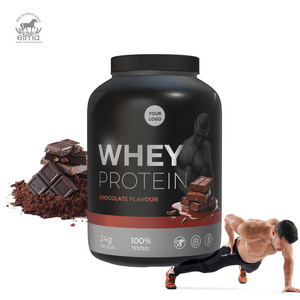 Low Price Whey Protein Powder Sport Supplement Dark Cocoa Flavor Shakes for Muscle Gain Suitable for Daily Fitness