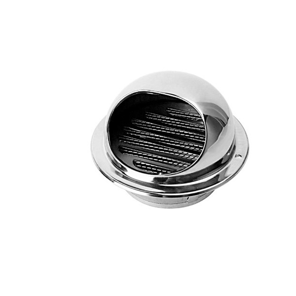 Wholesale 100mm 125mm Stainless Steel Air Vent Round Return Air Grille Ventilation Duct Air Vent