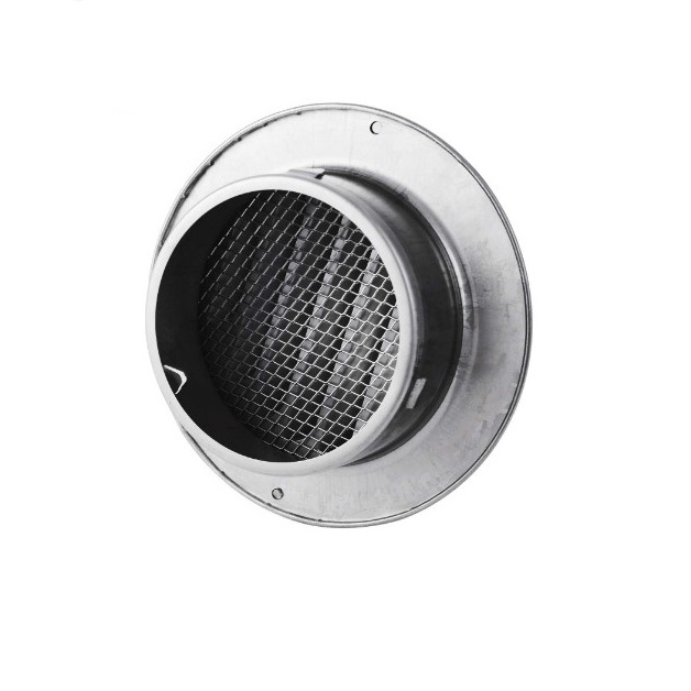 Wholesale 100mm 125mm Stainless Steel Air Vent Round Return Air Grille Ventilation Duct Air Vent