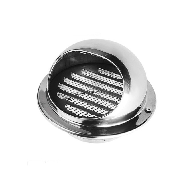 Wholesale 100mm 125mm Stainless Steel Air Vent Round Return Air Grille Ventilation Duct Air Vent