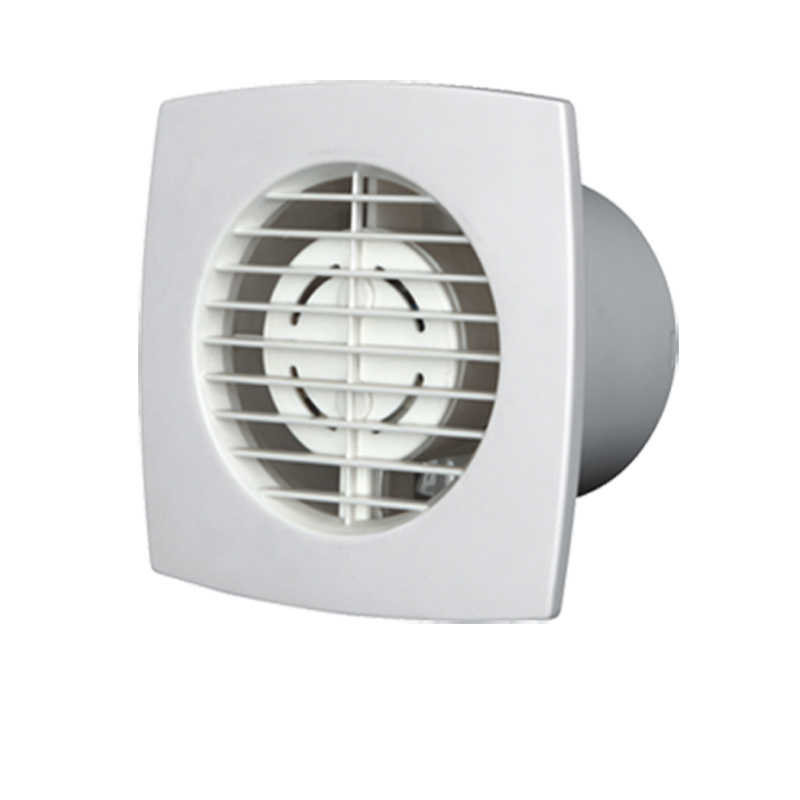 Customized Logo Brand White Plastic Small Size Blades Turbine Duct Axial Mixed Flow Ventilation Air Extractor Fan