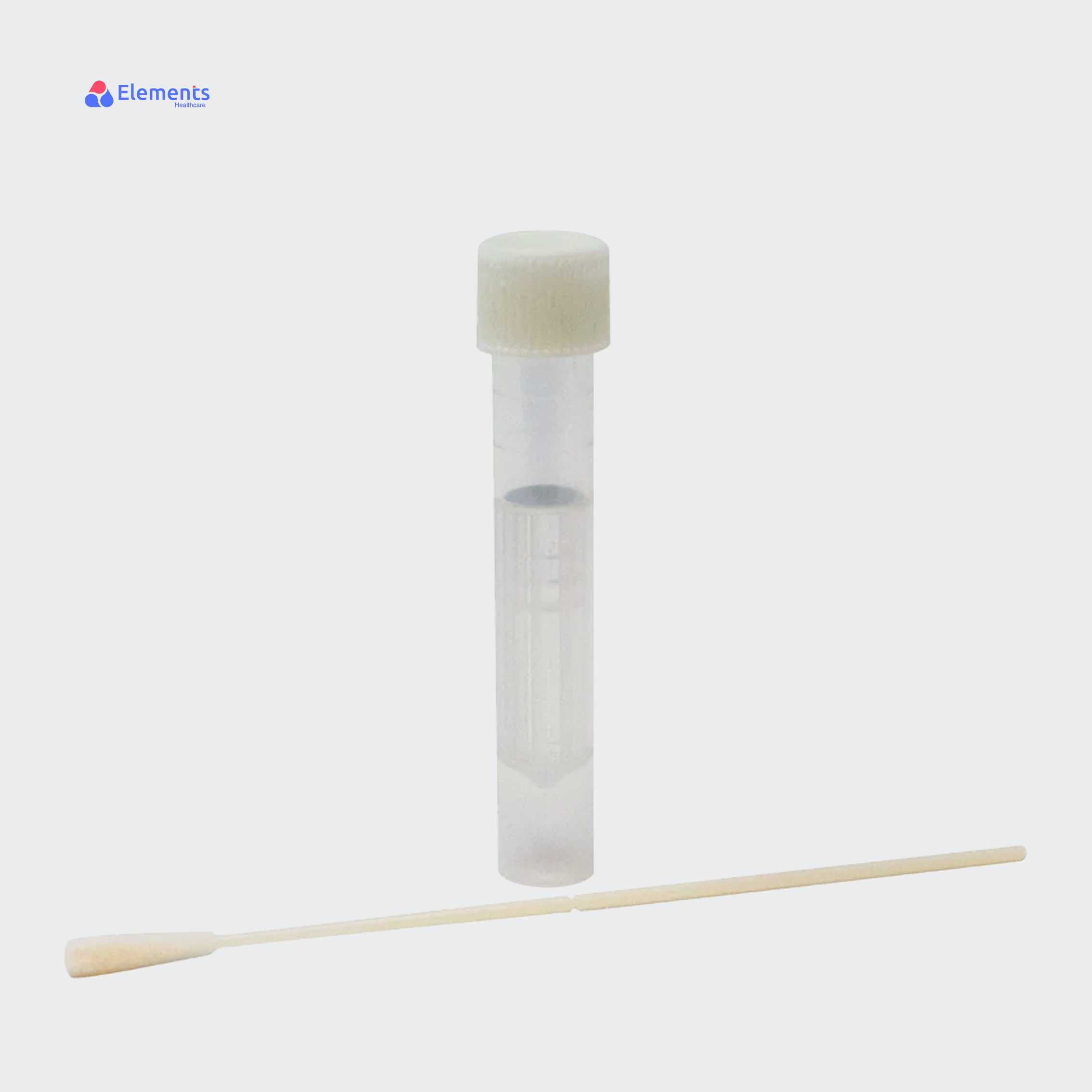 CE/ISO Medical Disposable Virus Sampling Kit with Nasal/Throat Swab VTM Tube and Bio Bag