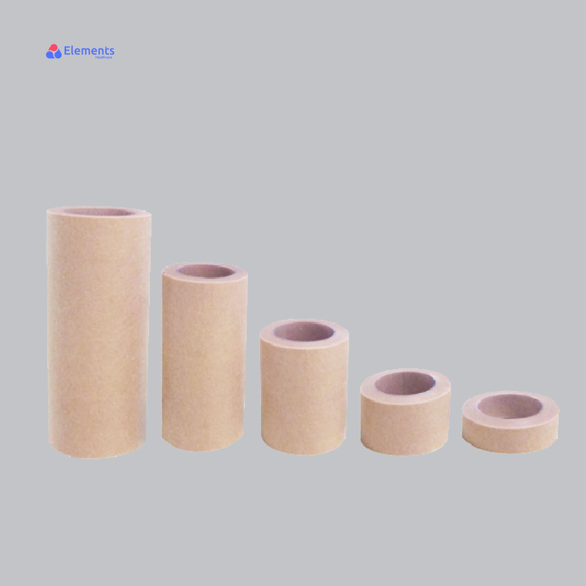 PE Transparent Micropore Surgical Medical Tape Perforated Tape/Fixation Roll/White Non-woven Fixing Roll