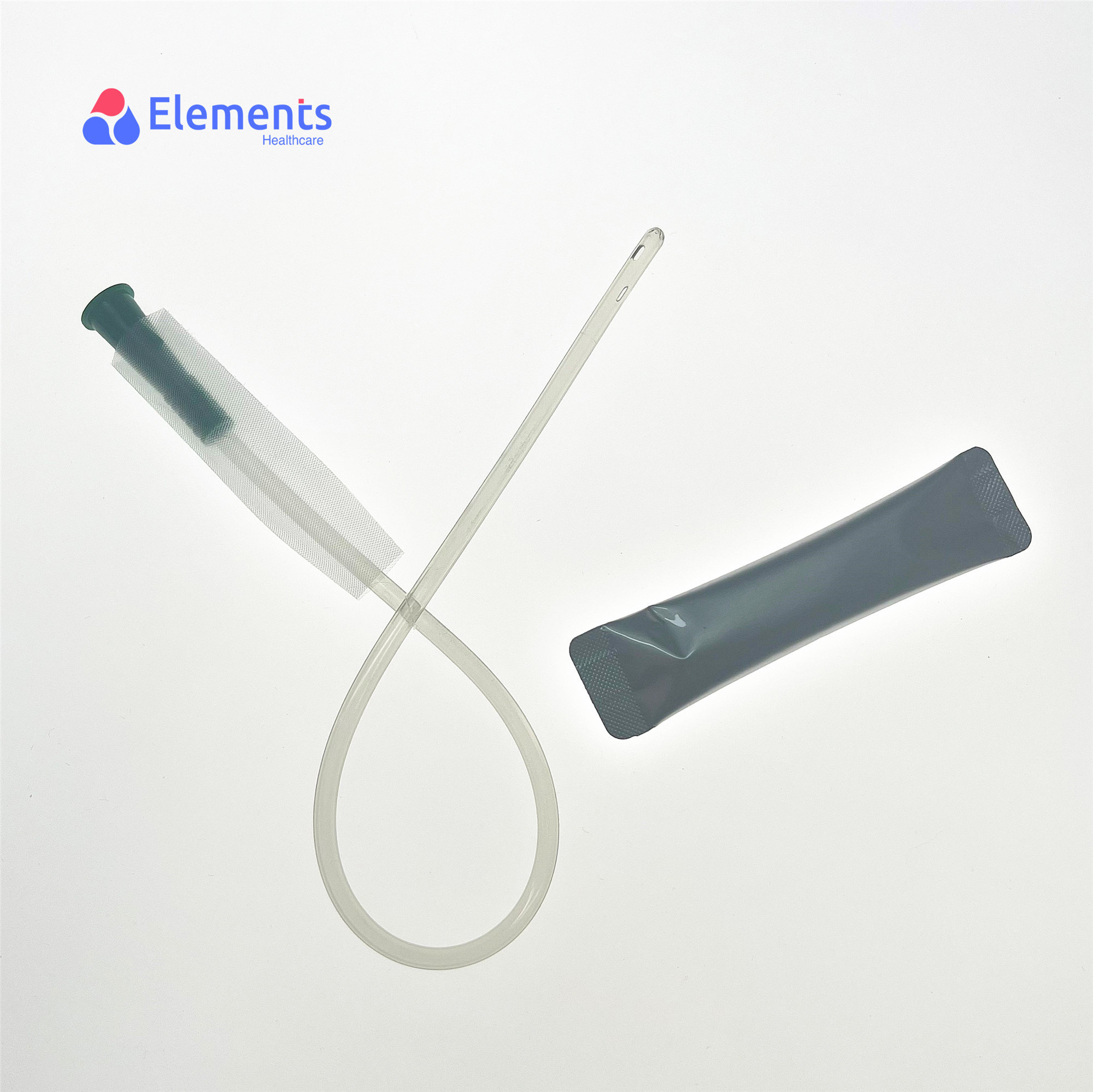 Medical Hydrophilic Female Nelaton Catheter With Water Sachet Lofric Intermittent Catheter