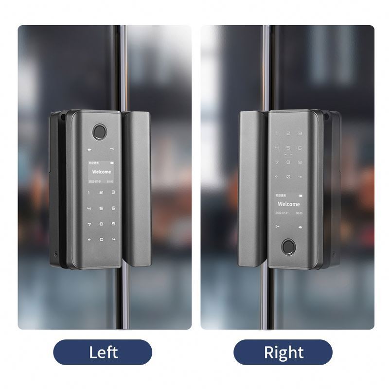 Best Quality digital lock for sliding door homekit smart door lock silap glass smart lock