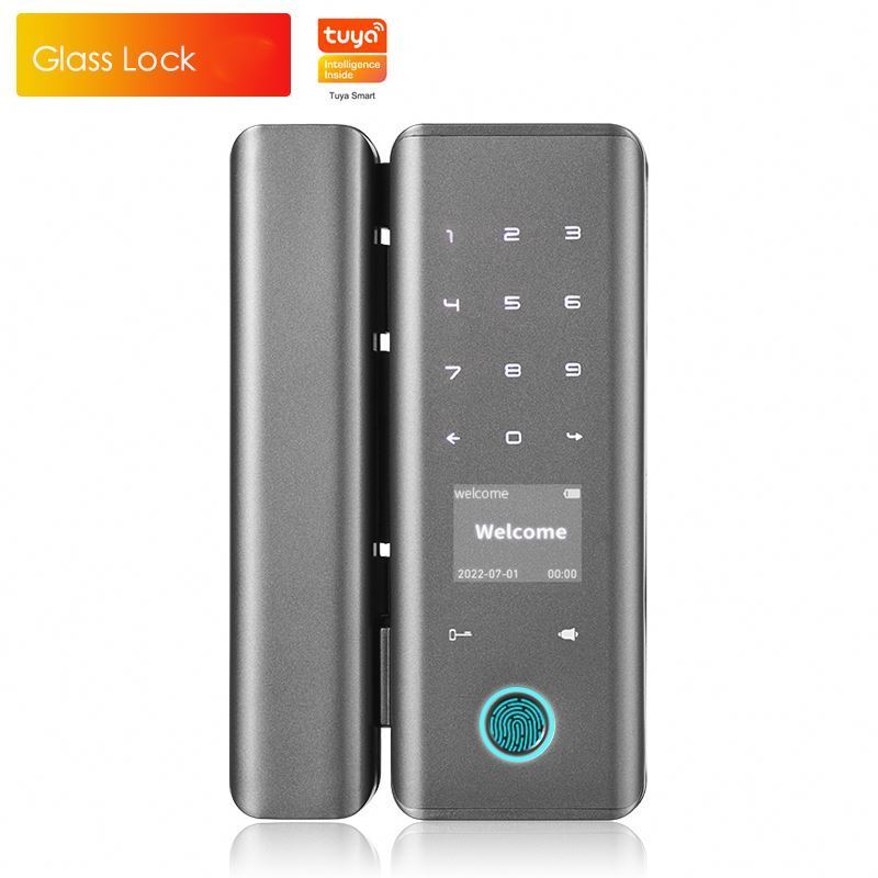 Best Quality digital lock for sliding door homekit smart door lock silap glass smart lock