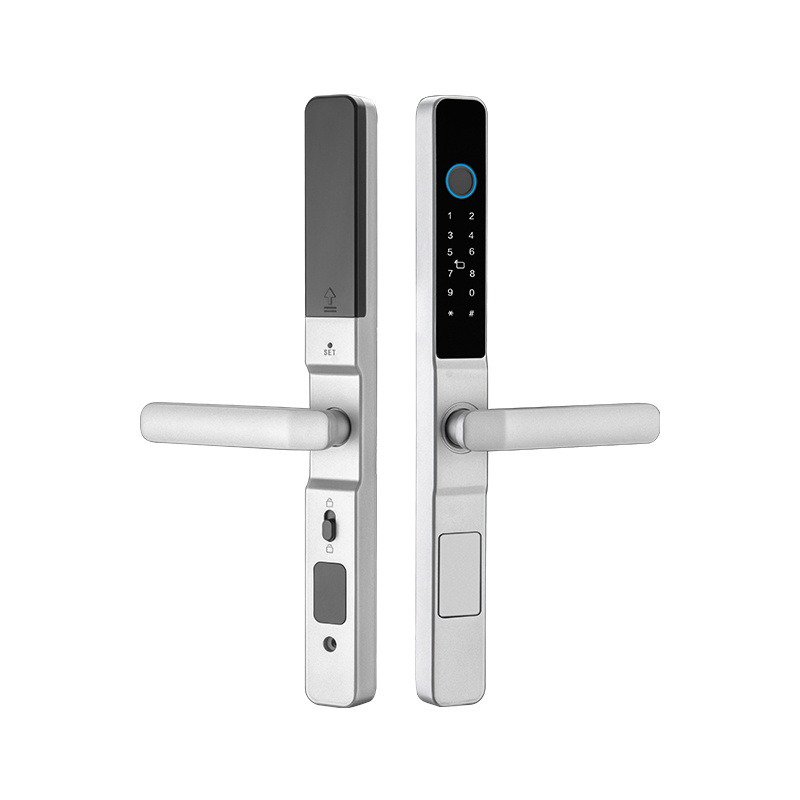 High Quality Digital APP Remote Anti-Theft  IP65 Waterproof Ultra-Slim Fingerprint Smart Door Lock