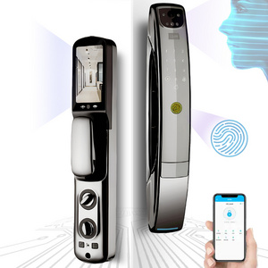 Elock ES266D SMARTLOCK biometric fingerprint smart lock digital manufacturer 3D Face recognition wifi camera door lock