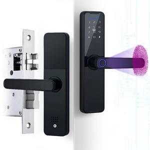 Elock factory price tuya Mobile Control fingerprint lock automatic electric door lock office smart lock