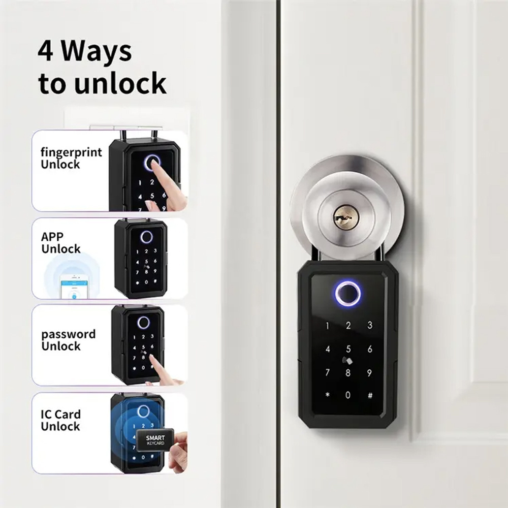 Elock ESK3 Access Control Tuya wifi app/TTlock app intelligent smart lock Waterproof KEYBOX key box